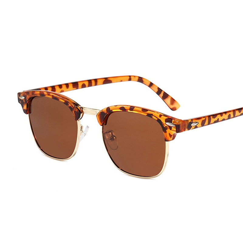 Half Frame Polarized Sunglasses Man Woman Luxury Brand Designer Sun Gl –  yiannys