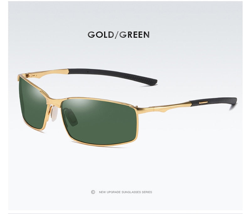Fashion Outdoor Sport Polarized Sunglasses Men Women Square Unisex Mirror  Sun Glasses UV400